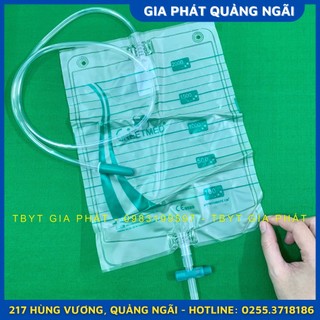 TÚI ĐỰNG NƯỚC TIỂU CÓ VAN XẢ 2 LÍT GREETMED