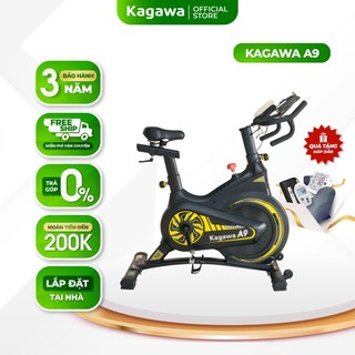 Xe đạp tập thể dục, gym tại nhà Kagawa A9 [CAO CẤP] đa năng, bảo hành 3 năm, tặng 5 quà tặng