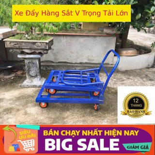 Xe đẩy hàng 200kg nhập khẩu chất lượng cao sv200 mới
