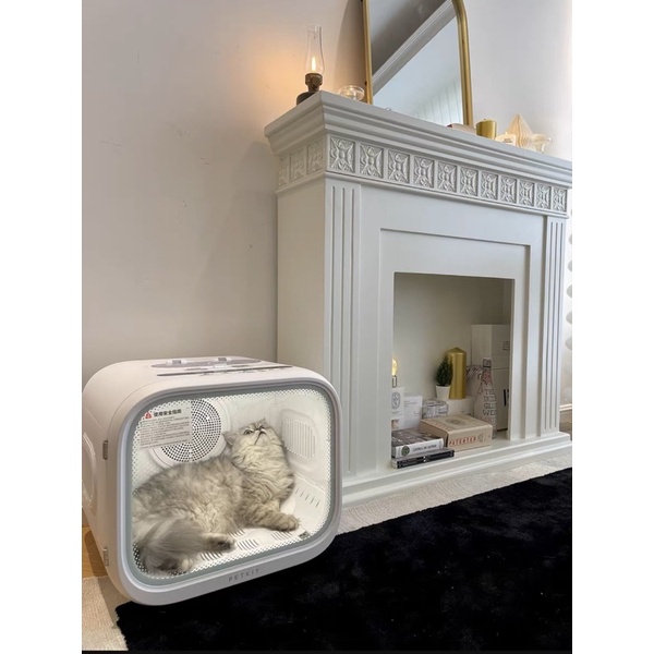 (Quốc Tế) Máy Sấy Air Salon, Lồng Sấy Cho Chó Mèo Petkit AirSalon Max