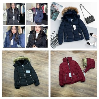 AK19 - Áo khoác phao parka ZARA dáng ngắn hàng dư xịn