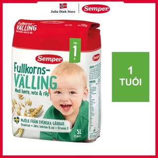 Sữa ngũ cốc fullkorns valling semper thuỵ điển - từ 1 tuổi