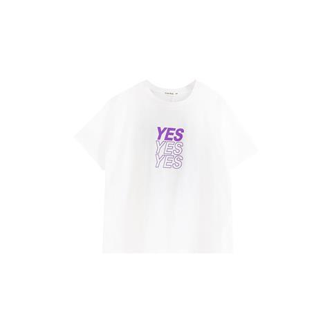 Áo Thun Cotton Ngắn Tay Dáng Rộng In Chữ Thời Trang Mùa Hè 2022 Cho Bé