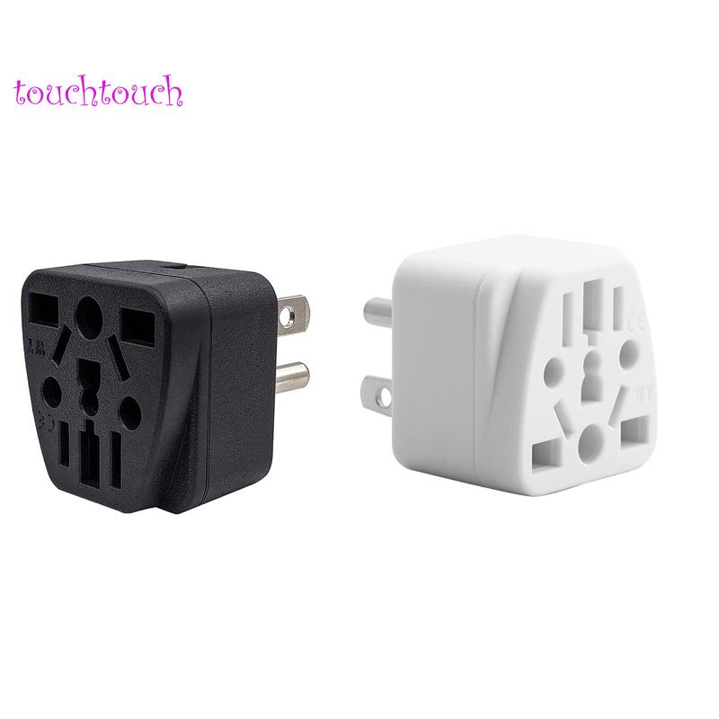 Phích Cắm Sạc Chuyển Đổi 3 Chấu US / UK / AU / In / CN / JP / Asia / Ý / Brazil Sang USA