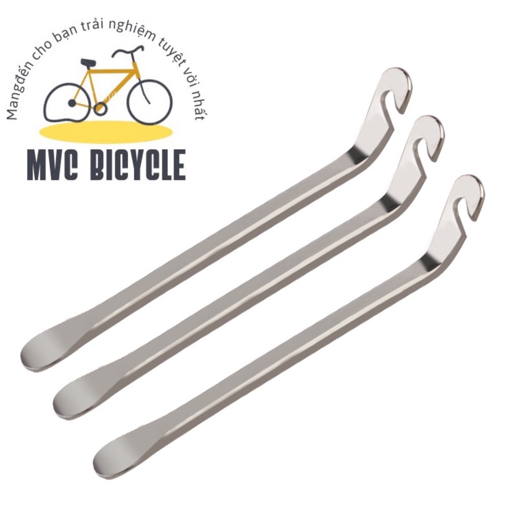 Combo 3 cây móc lốp xe đạp thép siêu cứng