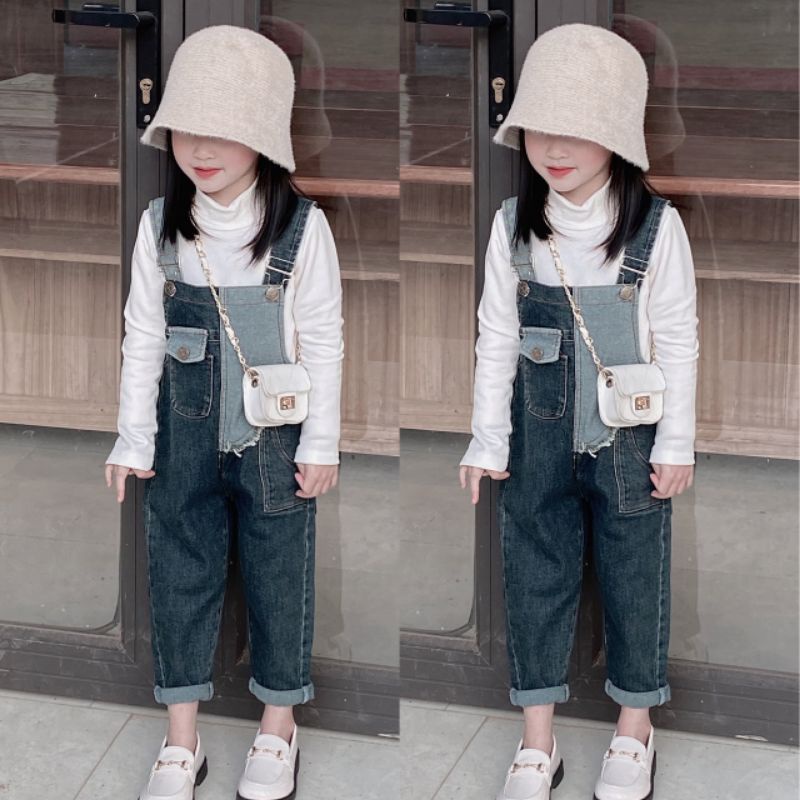 Bộ yếm cho be gái