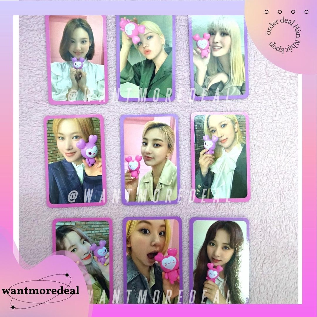 OFF - TWICE Photocard - Laburi Model Plastic - Chính hãng