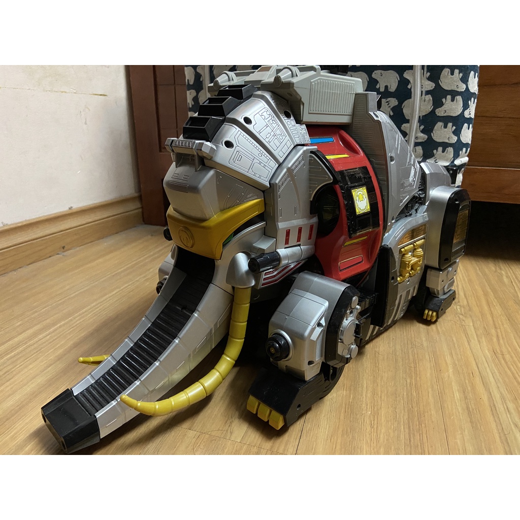 Đồ chơi mô hình robo DX Revolver Mammoth - Ninpuu Sentai Hurricanger/Power Ranger Ninja Storm