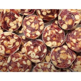 Kẹo chuối đậu phộng cuộn bánh tráng đặc sản bến tre 500g