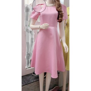 Đầm xòe trẻ trung dự tiệc cưới hỏi-nhiều màu ảnh thật 100%