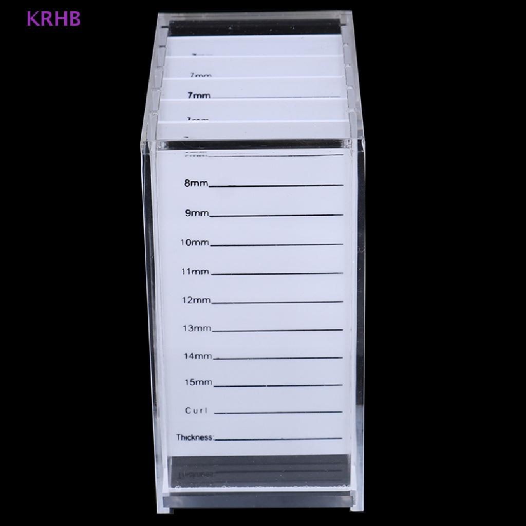 Hộp Nhựa Acrylic 5 Tầng Trưng Bày Lông Mi Giả Tiện Dụng Mới