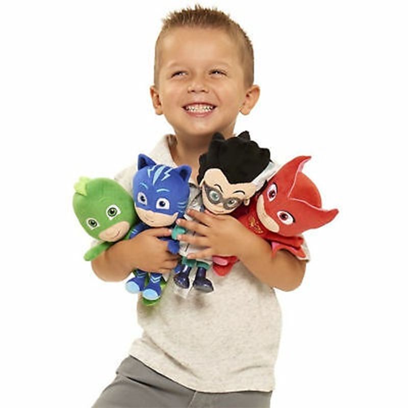 Thú Nhồi Bông Hình Gekko Catboy Owlette Romeo 25cm Mềm Mại Trang Trí Nhà Cửa Sinh Nhật Cho Bé