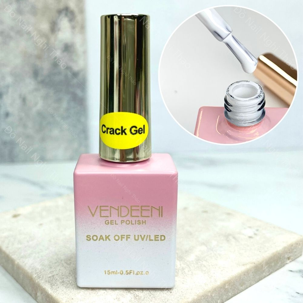 Sơn nứt VENDEENI màu trắng 15ml JELIVA