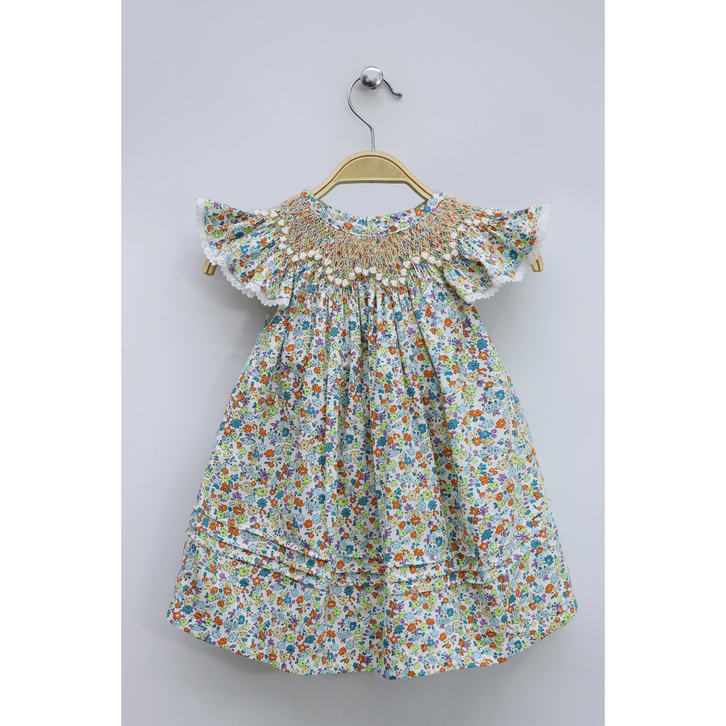 ĐẦM SMOCK HOA NHÍ