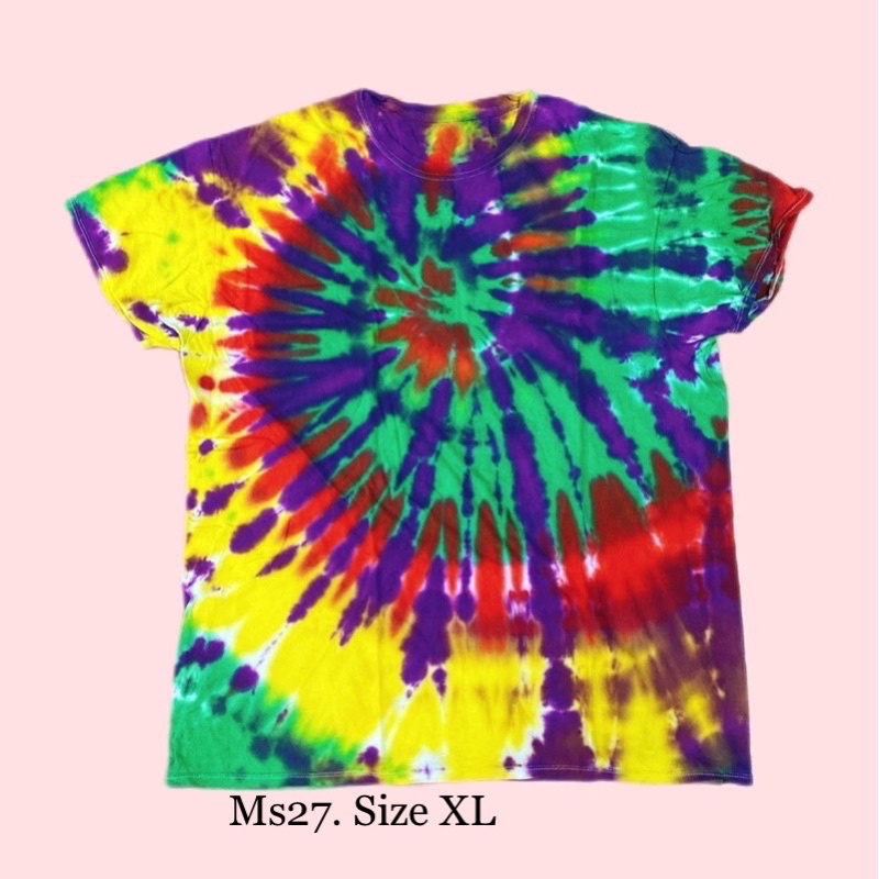 Áo thun loang tie dye p1
