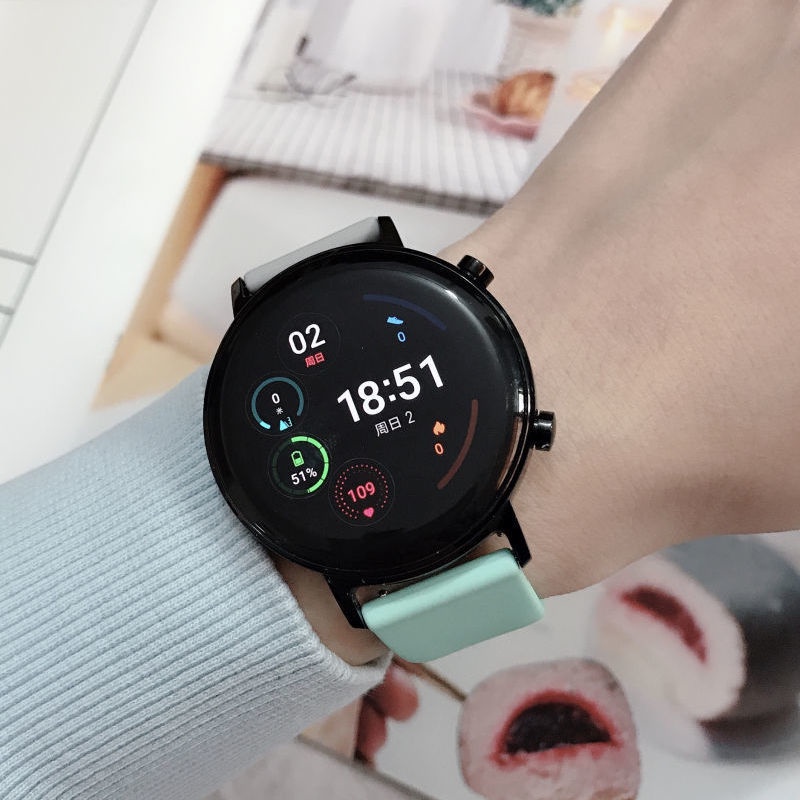 Dây Đeo Silicon Hai Màu Thời Trang Phù Hợp Cho Đồng Hồ Thông Minh Samsung galaxy watch 4 / 5 / 5Pro / active 2