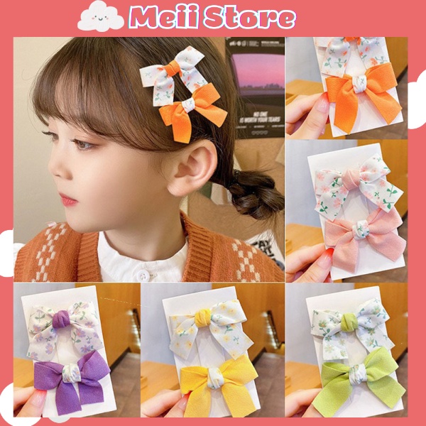 Nơ kẹp tóc tiểu thư siêu xinh cho bé  - Meiistore.hn