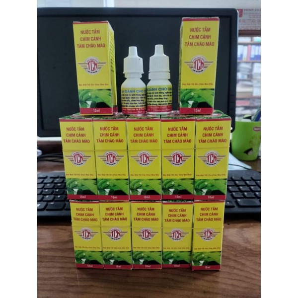 Nước tắm cho chim chào mào tâm chào mào