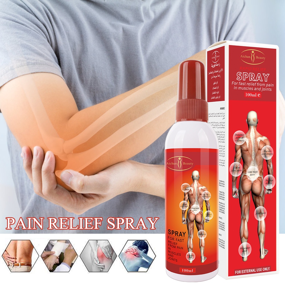 Chai Xịt Giảm Đau Nhanh RAPID RELIEF SPRAY 100ml Thailand AC3176 - HÀNG NEW HOT