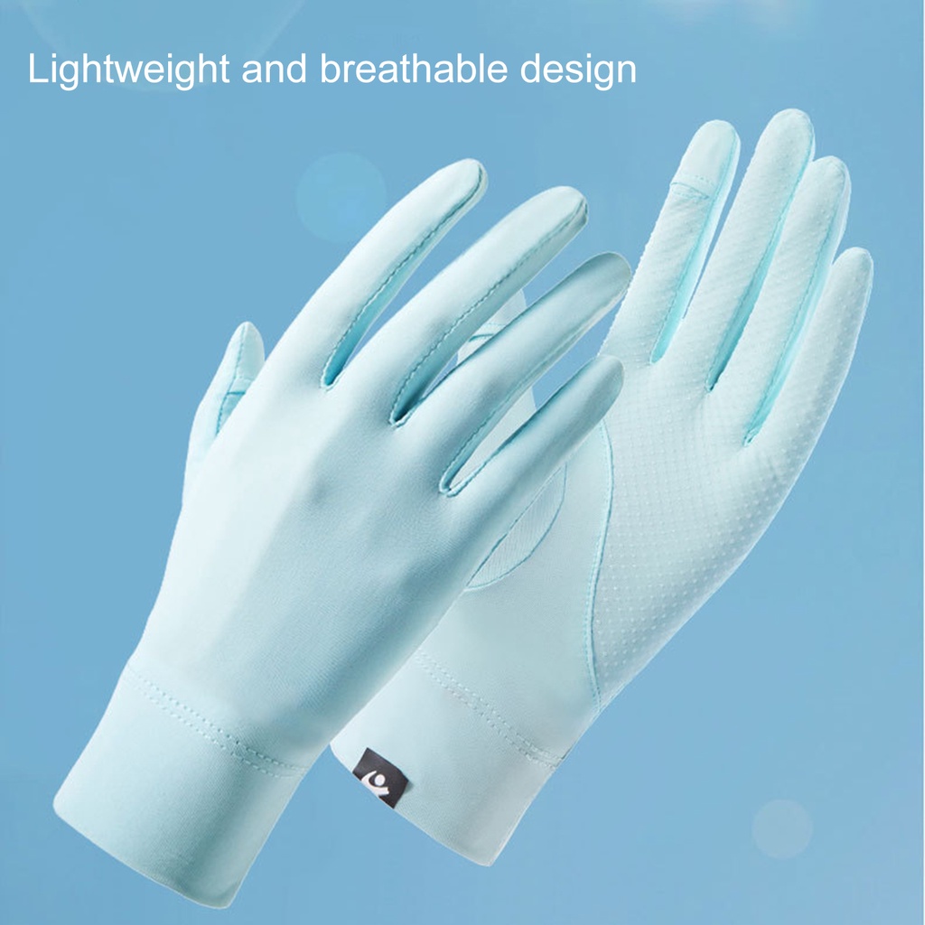 1 Đôi Găng Tay Silicone Chống Trượt In Logo Thời Trang Thu Đông Cho Nữ