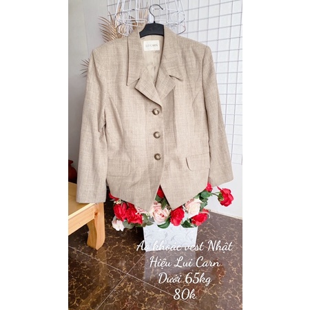 Áo khoác vest kiểu