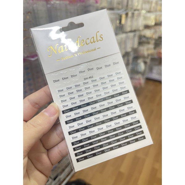 Stick thương hiệu siêu đẹp - stick logo nail hottrend