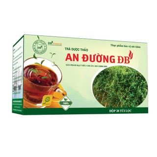 Trà dược thảo An đường ĐB, hỗ trợ trị tiểu đường dây thìa canh giúp ổn định đường huyết,ngăn ngừa biến chứng tiểu đường
