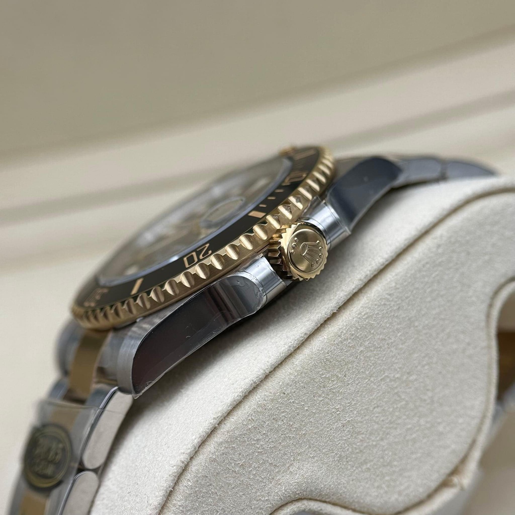 ĐỒNG HỒ NAM Rolex Submariner BLack CLEAN 3135 DM - Máy ETA THỤY SĨ- THÉP 904L- CHỐNG NƯỚC- BẢO HÀNH 36 THÁNG