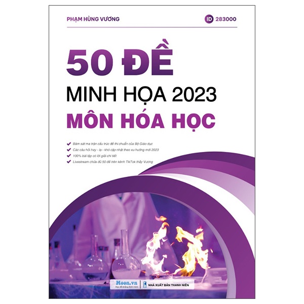 Sách 50 Đề Minh Họa 2023 Môn Hóa Học