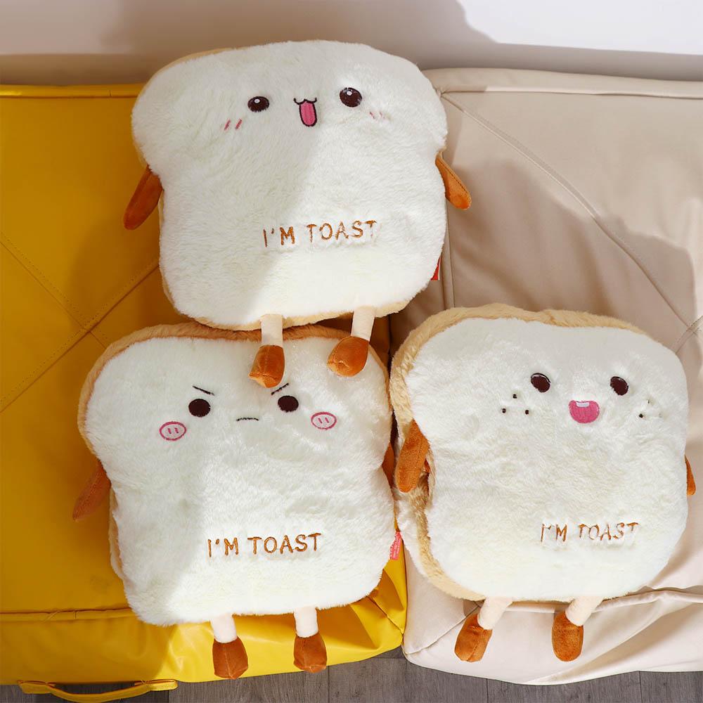 Đồ chơi nhồi bông Hình Bánh Mì Mềm Mại Trang Trí Nhà Cửa
