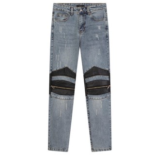 Quần jean nam mikenco biker jean s22