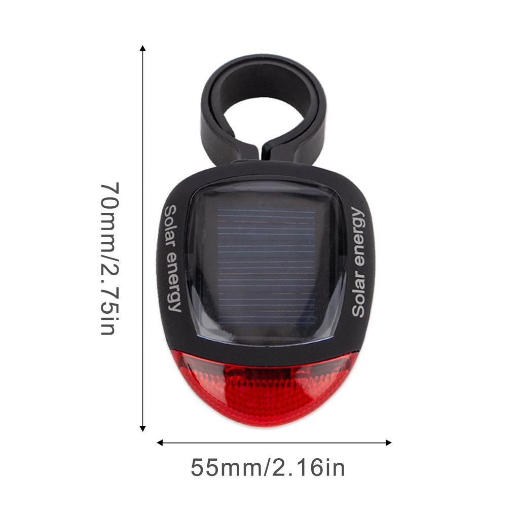 Đèn LED Tín Hiệu Tiết Kiệm Năng Lượng 3 Chế Độ Gắn Đuôi Xe Đạp Leo Núi