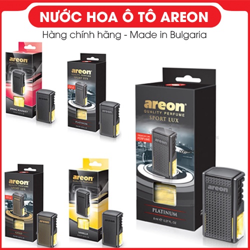 Nước Hoa Ô Tô AREON - Nước Hoa Kẹp Cửa Gió Ô Tô - Hàng chính hãng AREON (Nhập khẩu Bulgaria)  | Tien