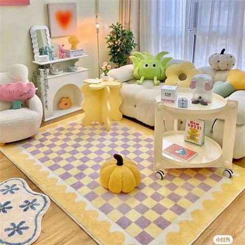 Thảm Trải Sàn Phòng Khách / Ngủ / Sô Pha Hình Hoa Kiểu Retro Hiện Đại Sáng Tạo