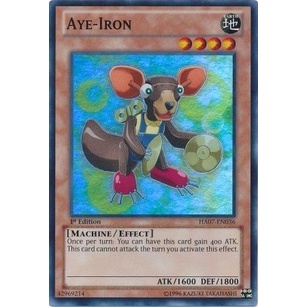 Thẻ bài Yugioh - TCG - Aye-Iron / HA07-EN036
