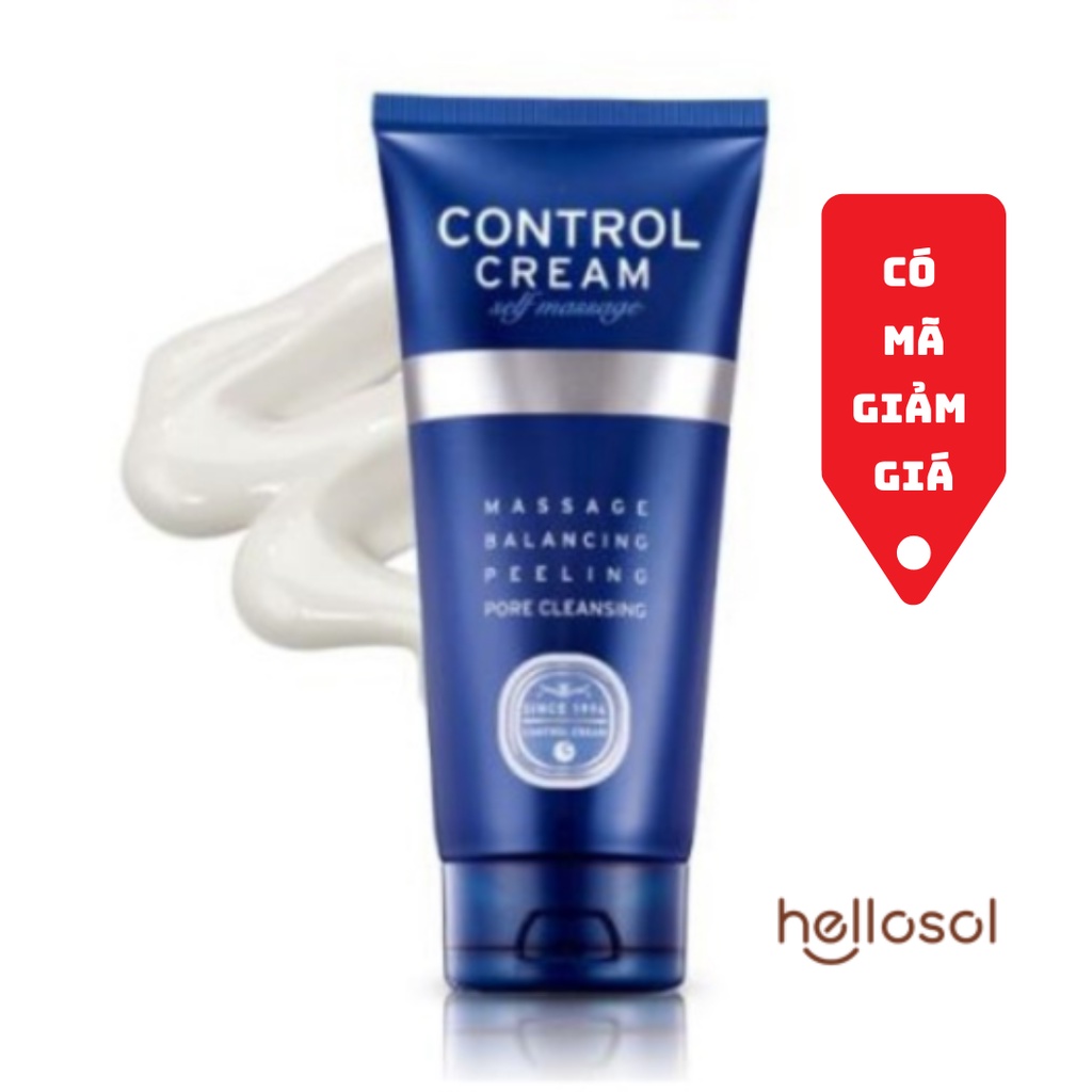 Kem làm sạch da Control Cream self massage sạch bã nhờn, giảm mụn đầu đen (150ml)