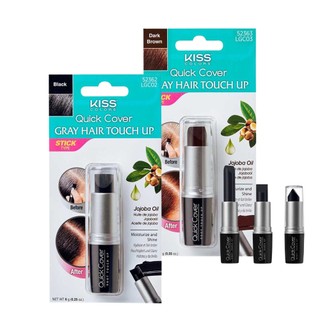 Thỏi bôi phủ đen tóc tạm thời Kiss Quick Cover Stick