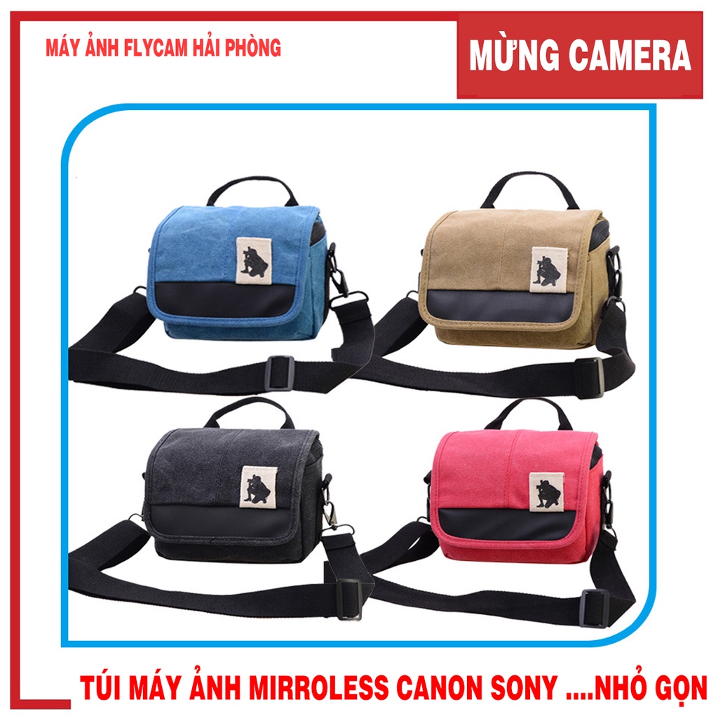 Túi Máy Ảnh Mirroless canon sony nhỏ gọn