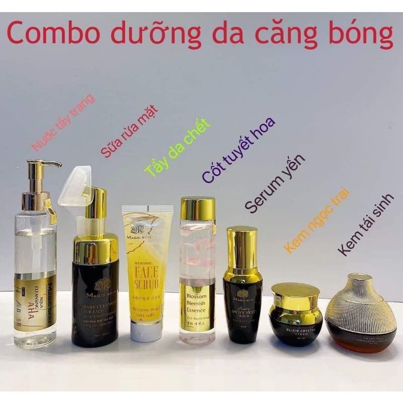 COMBO DƯỠNG DA CĂNG BÓNG CAO CẤP