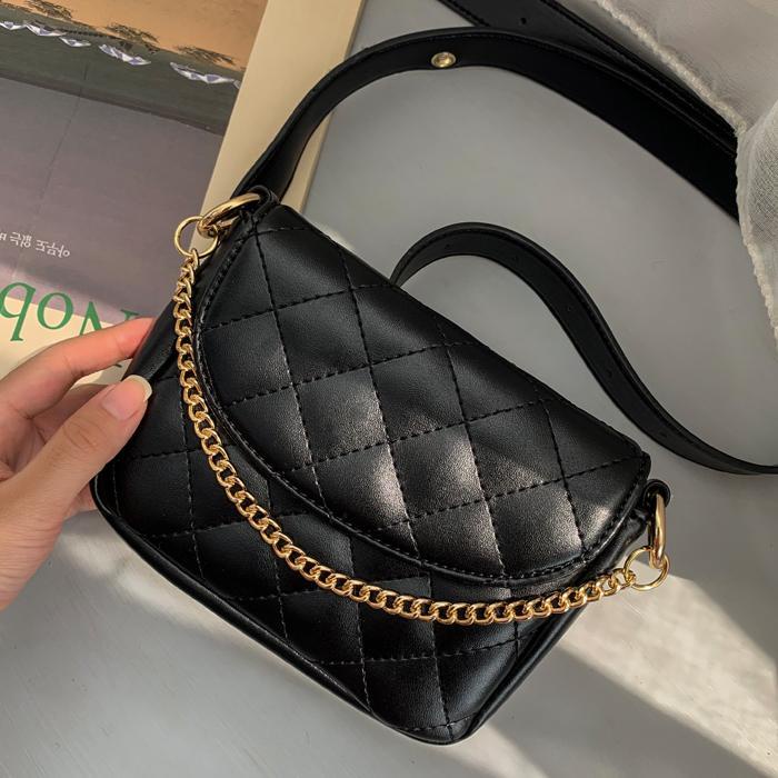 Túi bao tử đơn giản cao cấp dây xích túi đeo chéo nhỏ