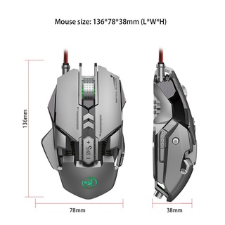 Chuột Quang Chơi Game 3200DPI 7 Nút Bấm Chuyên Nghiệp