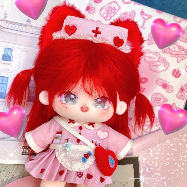 Doll không thuộc tính tóc tơ 20cm 25cm 30cm có tai - Búp bê không thuộc tính chân dài 25cm 30cm có xương