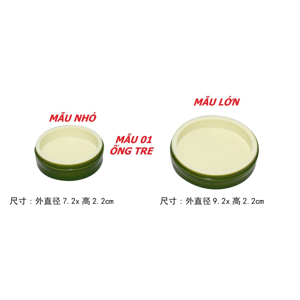 Đĩa đựng thức ăn cho rùa, bò sát , thú cưng, đĩa cho tép ăn - khay đựng thức ăn cho bò sát -shopleo - phụ kiện thủy sinh