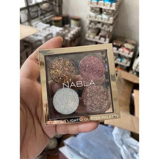 Bảng nhũ mắt Nabla  glorious light glitters palette