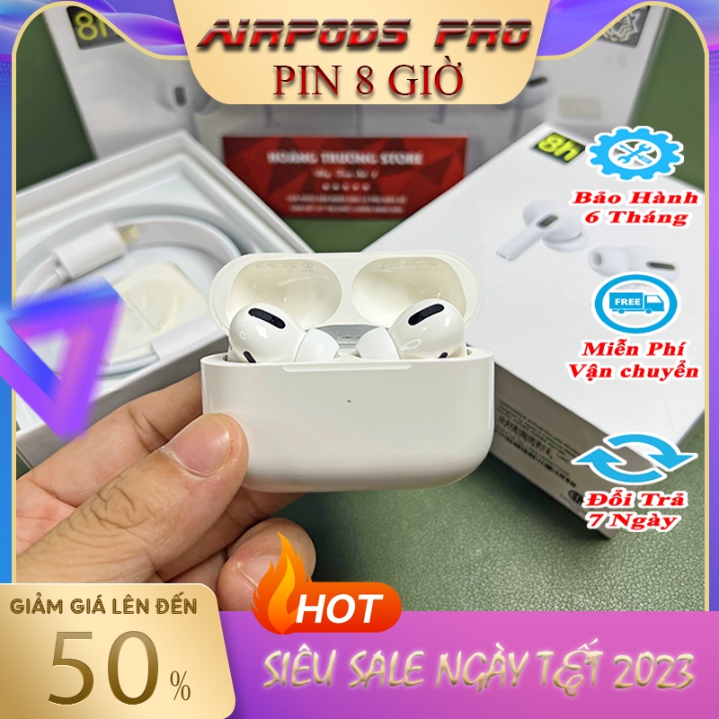 Tai nghe Bluetooth AP-Pro S2 Trắng + Tặng ốp cao cấp không dây định vị, đổi tên (Bảo hành lỗi đổi mới 6 Tháng)