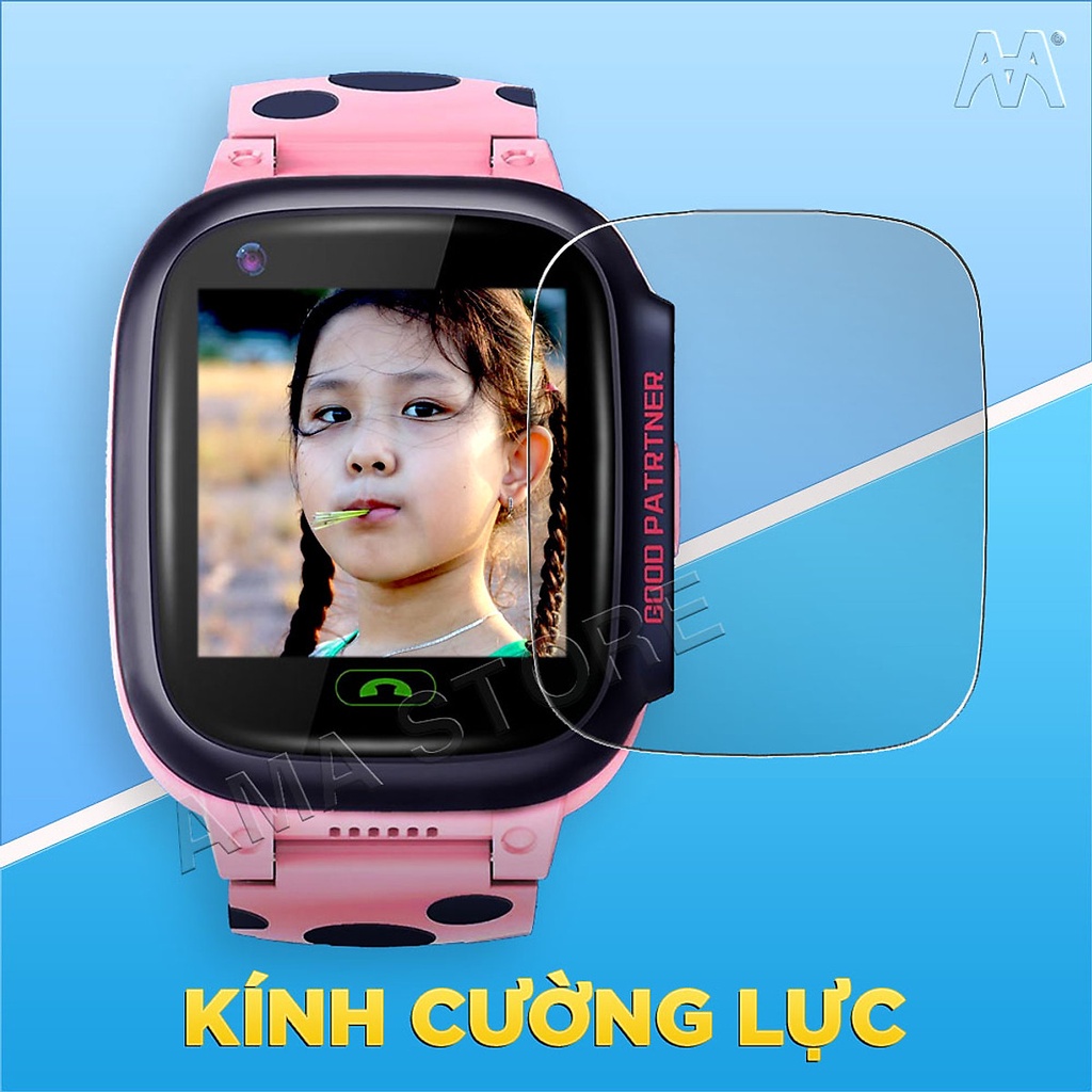 Kính Cường Lực Đồng hồ Thông minh Y95, Q12S, K9, C90, HW11, TD26 Kích thước 33mm x39mm Hàng nhập khẩu