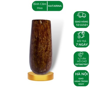 Bình hoa dáng bom,chất liệu nhựa composite,mã BH136,bình cắm hoa katarina