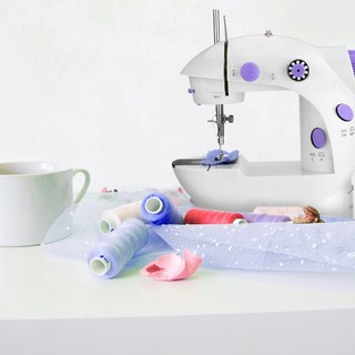 Máy may để bàn mini có đèn led - máy khâu gia đình nhỏ gọn