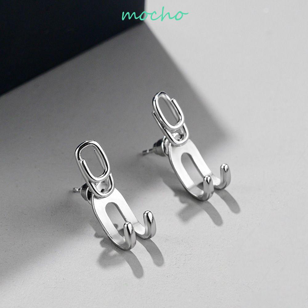 Bông Tai Hình Chữ U Phong Cách Hip Hop Hàn Quốc Thời Trang