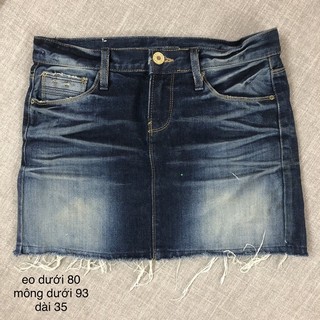 miniskirt / chân váy jeans 2hand